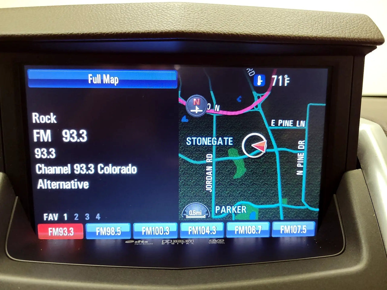 2012 SRX PERFORMANCE